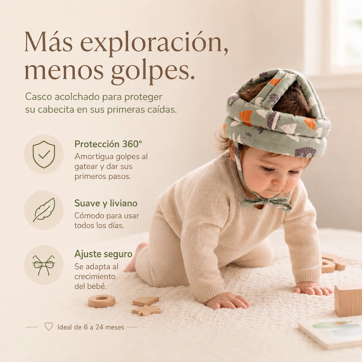 Casco Protector para Bebés